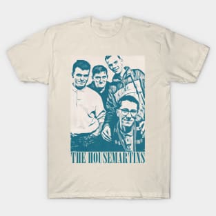 The Housemartins / 80s Styled Aesthetic Design T-Shirt